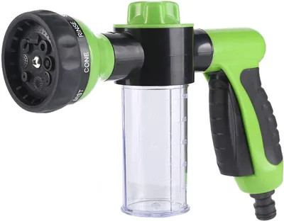 Productafbeelding van Handdouche voor de tuin, schoonmaaksproeier met hoge druk, 8 standen om de waterstroom aan te passen, voor tuinbesproeiing, autowassen