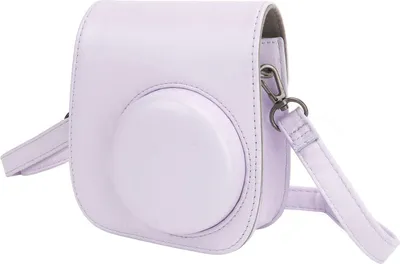 Obrázok produktu pre Mini instantný fotoaparát Ochranné puzdroPolyuretánpre Fujifilm Instax Mini 12 s albumom Filtre Farebné závesné rámčeky Nálepky (fialová )