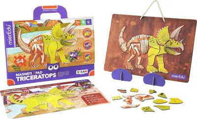 Produktbild von Mieredu Magnetische Triceratops-aktentasche Mehrfarbig  Mehrfarbig One Size