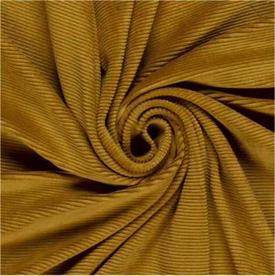 Produktbild von Velour Nicky gerippt uni ab 50 x 155cm  Ripp-Stoff Cordjersey