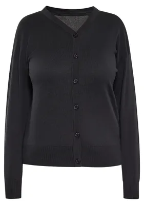 Produktbild von ALBEE damen strickjacke - schwarz ALBEE damen strickjacke - schwarz, L