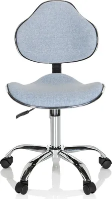 Obrázek produktu pro hjh OFFICE dětská otočná židle KIDDY GTI-3 stolní židle pro děti výškově nastavitelná látka