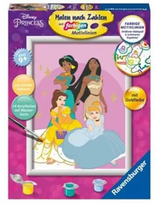 Obrázok produktu pre Malen nach Zahlen - Disney Prinzessinnen