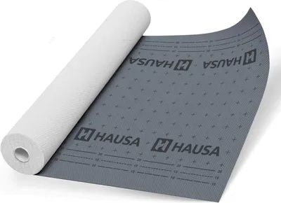 Produktbild von HAUSA Unterspannbahn Dach Superior HU180 180g/m2 75m2 (1,5mx50m) ohne Klebestreifen hochdiffusionsoffene witterungs- alterungsbeständig reißfest