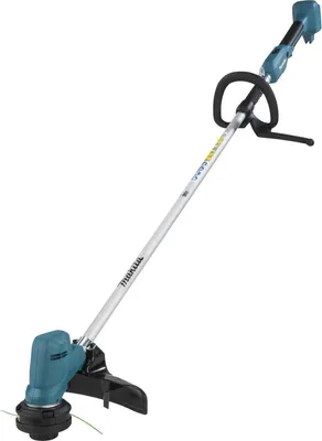 Obrázok produktu pre Makita DUR194, Strunový vyžínač, 28 cm, Čepeľ a nylonová niť, Rúčka v tvare D - otočná, Čierna, Zelená, 88,6 dB