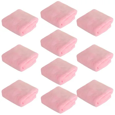 Produktbild von 10er-Pack Salon-Haartücher – Schnelltrocknende Handtücher für Haare, Hände und Gesicht, geeignet für Zuhause, Salon, Spa und Friseursalon