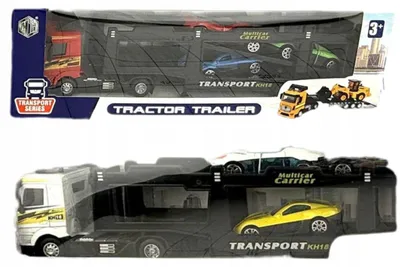 Produktbild von Dromader Abschleppwagen mit Autos Spielzeug Set