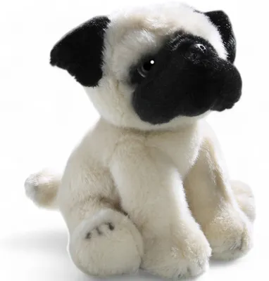 Produktbild von Carl Dick Mops Welpe ca. 22cm 3135 Kuscheltier, Plüschtier, Stofftier