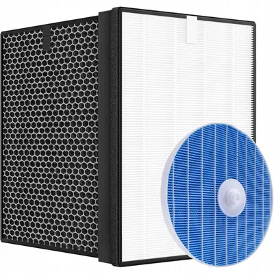 Imagen del producto de Set De Filtros De Repuesto 3 En 1 – HEPA 13 | Carbón Activo | Filtro Humidificante