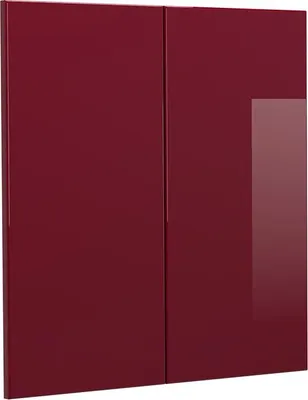 Zdjęcie produktu dla Front kuchenny Vicco R-Line Czerwony połysk 59.2 x 59 cm front meblowy do szafki wiszącej, Model 41240
