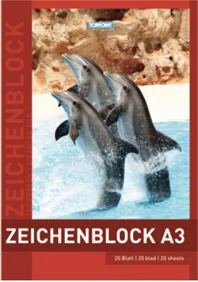 Produktbild von Stylex Zeichenblock A3 20Blatt 120g