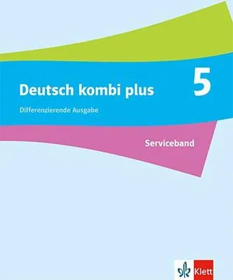 Produktbild von Deutsch kombi plus 5. Serviceband Klasse 5. Differenzierende Ausgabe Baden-Württemberg