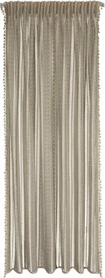 Immagine prodotto di Tenda ADORA beige chiaro 140x270 cm nastro con volant