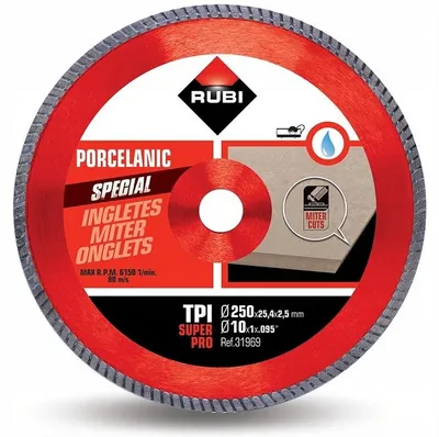 Produktbild von Rubi TPI 250 Superpro Diamanttrennscheibe für Keramik