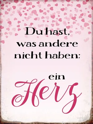 Produktbild von vianmo Holzschild 40x30 cm hast was andere nicht haben Herz