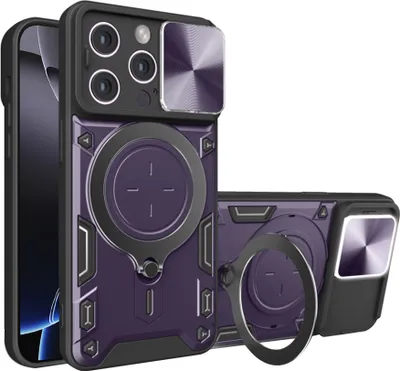 Obrázok produktu pre Techsuit CamGuard Pro kryt na iPhone 16 Pro Max – fialový
