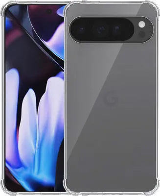 Immagine prodotto di Adatto per Google Pixel 9 Pro XL Custodia del telefono trasparente con paraurti - Clear Case antiurto TPU Silicone Back Cover Case trasparente - Smartphonica