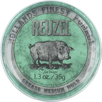 Produktbild von Reuzel - Grease Medum Hol Green Pomade - Hair pomade 35.0g