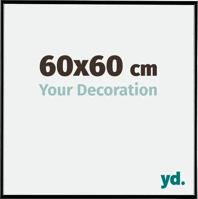 A graphic with text indicating product size and a tagline, with a brand logo.