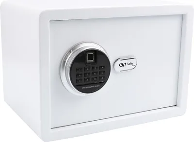 Produktbild von Olympia GOsafe 2.0 / 210FP, Frei stehend sicher, Weiß, Code, Lesegerät für den Fingerabdruck, Schlüssel, 16 l, Polypropylen (PP), 1 Regale