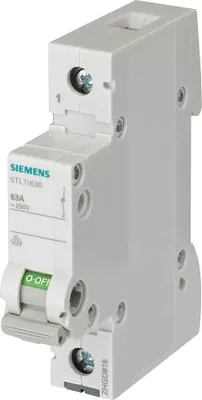 Immagine prodotto di Interruttore Siemens 40A 1 polo 5TL11400