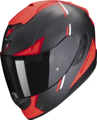 Obrázek produktu pro Scorpion Exo 1400 Evo Carbon Air Kendal schwarz-rot matt XL