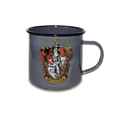 Produktbild von Logoshirt Harry Potter Emaille Tasse Gryffindor Logo LGS-688-1642000