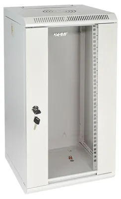 Serverschrank 10 Zoll 12 HE HMF 63312 31.2 x 30 x 61.6 cm Lichtgrau