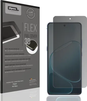 Produktbild von Full Cover Privacy Blickschutzfolie für Oppo A6 Max Folie Anti-Shock