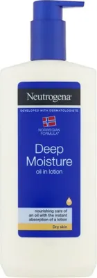Zdjęcie produktu dla NEUTROGENA® Formuła Norweska® Głęboko nawilżający balsam z olejkiem, skóra sucha 400 ml