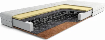 Obrázek produktu pro FURNLUX Spring Matresse Pollo White 80x180cm / Hlavní barva: bílá / Rozměry: 80 x 180 x 15 cm