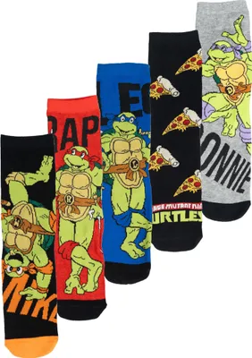 Produktbild von Teenage Mutant Ninja Turtles Socken für Herren - Männer Sneaker Strümpfe 40-45 (5er Pack) 40-45