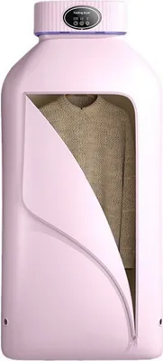 Obrázek produktu pro (Růžová) Přenosná sušička prádla 600 W, mini sušička - kompaktní a praktické řešení pro sušení v bytech, ubytovnách, mobilních domech, mini sušička se sáčkem na sušení jemného oblečení, spodního prádla, dětského oblečení