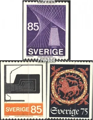 Produktbild von Briefmarken Schweden 1974 Mi 844y C-845Dl,Dr, 864-865,875 (kompl.Ausg.) postfrisch Landschaften