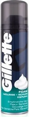 Produktbild von Gillette Rasierschaum Sensitive mit Komfort Gleit Formel 200ml