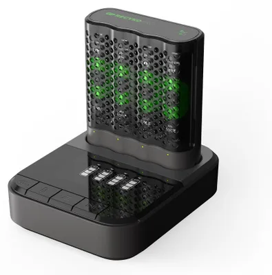 Produktbild von GP Battery P461 USB-Akku-Schnellladegerät - Ladegerät - Nickel-Metallhydrid (NiMH)