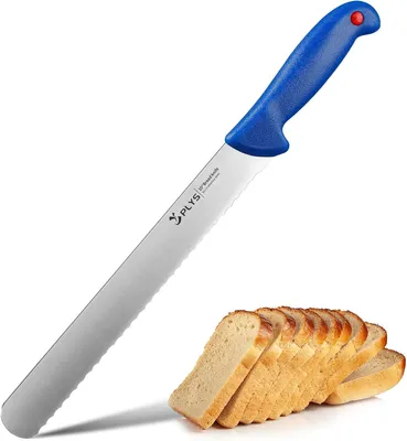 Immagine prodotto di Coltello da pane, 26,5 cm, acciaio inossidabile, lama seghettata, per uso in cucina