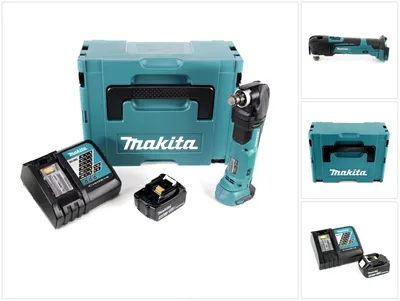 Obrázek produktu pro Akumulátorové multifunkční nářadí Makita DTM 51 RM1J 18V Li-Ion v balení Makpac s 1x akumulátorem 4,0 Ah a rychlonabíječkou