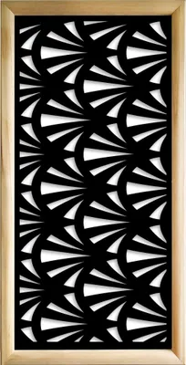 Produktbild von WINDSHELL - Moduli Decorativi in holz e PVC 73x148 cm schwarz