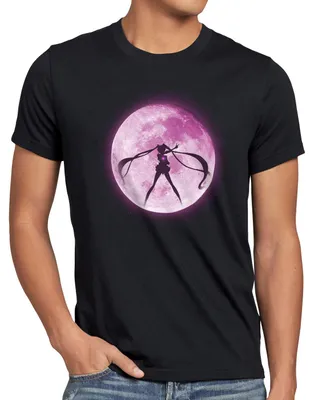 Produktbild von style3 Mondzauber Herren T-Shirt mondstein luna bunny mars anime