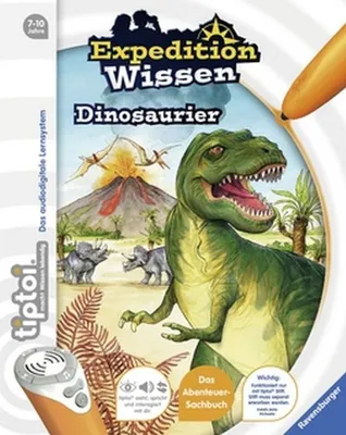 Produktbild von Ravensburger tiptoi® Buch Expedition Wissen Dinosaurier