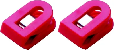 Produktbild von Briefklemmer Liliput 15x25mm VE=100 Stück rot