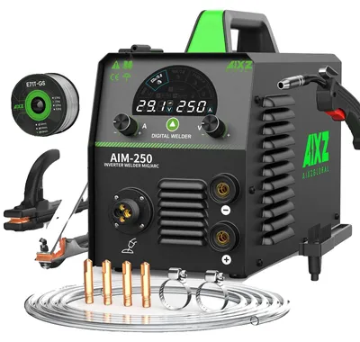 Zdjęcie produktu dla Spawarka, urządzenie wielofunkcyjne 5-w-1, technologia inwerterowa IGBT, AIXZ AIM250