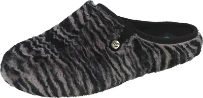 Produktbild von Fly Flot Damen Schuhe Hausschuhe Pantoffeln, Größe:40 EU, Farbe:Grau