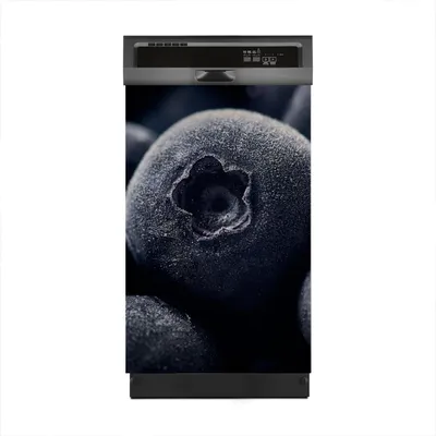 Produktbild von Magnete Dekorative 45x70 cm Küche Magnetmatte Spülmaschine - Gefrorene Blaubeeren