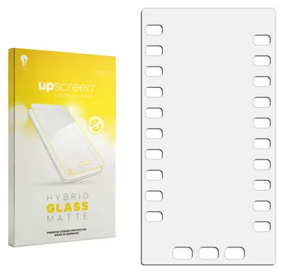 Produktbild von upscreen Entspiegelungs Schutzglas für Snom D8C Erweiterungsmodul Schutzfolie Panzer Folie Glas Display Schutz matt