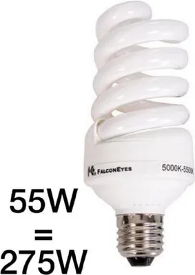 Immagine prodotto di Falcon Eyes ML-55 lampada a risparmio energetico 55 W E27 Luce diurna