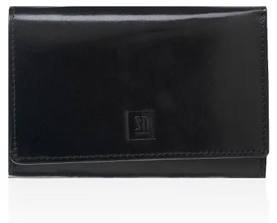 Produktbild von CLASSIC faltbare Damen-Geldbörse aus Leder