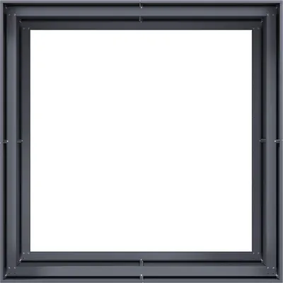 Produktbild von Pflanzgefäß Anthrazit 100x100x80 cm Stahl