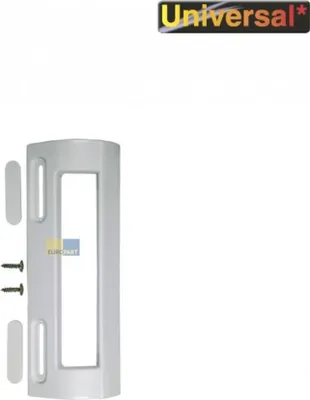 Produktbild von Türgriff Universal weiß für 82-163 mm Schraubenabstand an Kühlschrank Gefrierschrank